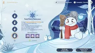 Genshin Impact - Shadows Amidst Snowstorms Event -  Born of the Snow
