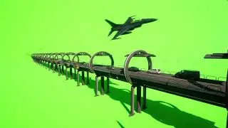 Green Screen 3D Models Animation 132