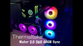 見た目も最高のWater 3.0 360 ARGB Sync！