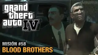GTA 4 - Misión #58 - Blood Brothers (Mision completa en Español 1080p 60fps)