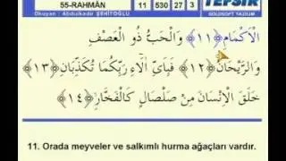 Abdülkadir Şehitoğlu Hatim RAHMAN sayfa 530