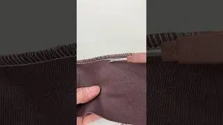 Как легко убрать обметочную строчку