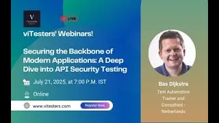 viTesters' Webinars - A Deep Dive into API Security Testing