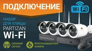 PARTIZAN Набор для улицы Wi Fi + PARTIZAN WiFi KIT mobile + PARTIZAN CMS WI FI KIT для Windows