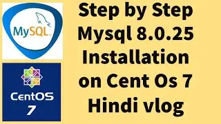 How to install mysql8.0.25 on centos7
