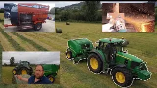 FEEDER MAINTENANCE, BALING 2ND CUT SILAGE