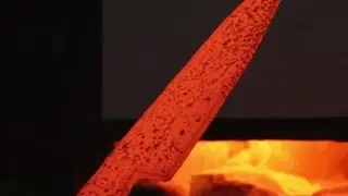 RED HOT 1000 DEGREE KNIFE MELTS    *GONE WRONG*