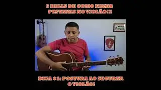 Aprenda fazer PESTANA no violão 🎸 #shorts