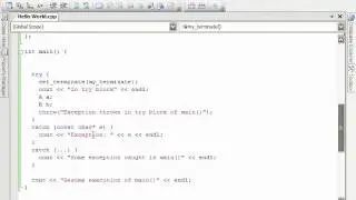 09  C++ Exception Handling   53  Stack Unwinding