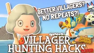 5 TIPS for Finding BETTER VILLAGERS?!👀 (Your Villager Hunt Tricks Tested) | ACNH Dreamie Hunt