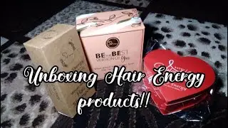 Unboxing hair energy products