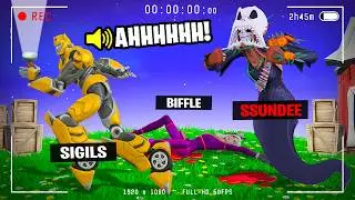 Hunting KILLER GHOSTS in Fortnite Phasmophobia
