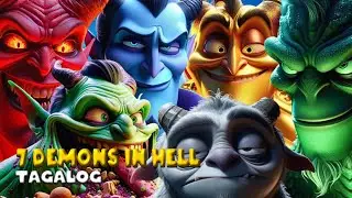 7 DEMONS WHO LEAD YOU TO HELL | BIBLE STORY | TAGALOG VERSION | AI ANIMATION