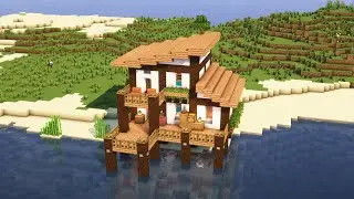 Minecraft Beach House Tutorial