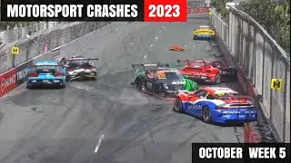 Motorsport Crashes 2023 October Week 5