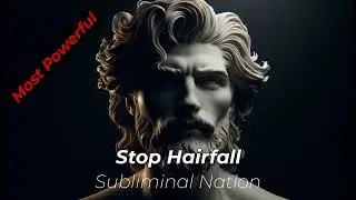 Stop Hairfall Powerful Subliminal Affirmations,  Grow thick and Strong Scalp Hair !! Unisex ⚕️