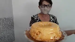 Lactose-free egg white pudding with only 2 ingredients.