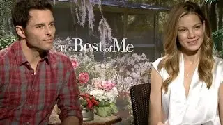 James Marsden and Michelle Monaghan Talk 'The Best of Me'
