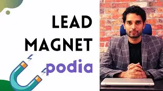 12. LEAD MAGNET in Podia | How to create a FREE Downloadable as a Lead Magnet Using Podia