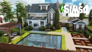 BASE GAME Family Home 🌻 The Sims 4 Speed Build