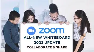 The All-New ZOOM WhiteBoard (2022). Online Collaboration made Easy.