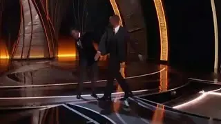 Will Smith protagoniza una bofetada histórica en la gala de los Oscar