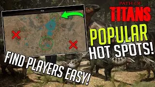 Best Locations To Find Other Players | Path of Titans