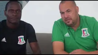 Coach ANIKINE GK Natioanl team equatorial Guinea 2017-2018