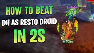 How To Beat Demon Hunters In 2v2 Arena As Resto Druid!