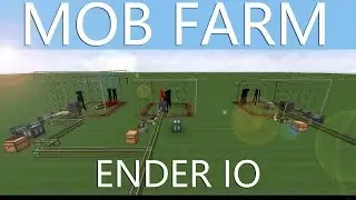Mob-Farm for ITEMS & XP w/ ENDER IO - Minecraft Tutorial [ENGLISH]