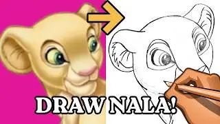How to Draw Nala from Disney’s The Lion King