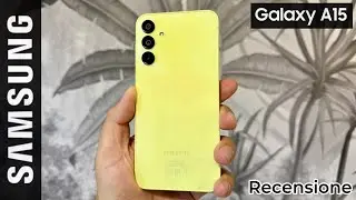 Samsung Galaxy A15 - Si conferma lo smartphone piu venduto di sempre ( Recensione )
