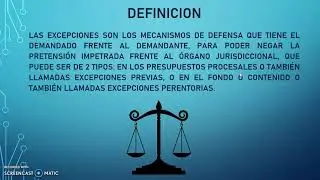 LAS EXCEPCIONES EN EL PROCESO CIVIL