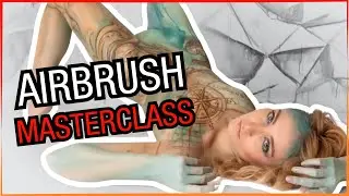 WB Academy Video Blog: Airbrush Bodypainting Photoshooting