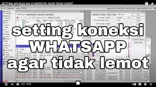 SETTING WHATSAPP DI MIKROTIK AGAR TIDAK LEMOT || FASTRACK CONECTION || AISYAH WIRELESS TUTORIAL