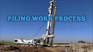 PILING MAT RIG MACHINE CRANES | Mait HR180 Piling Rigs | Dilip Build Con  Road Project | Machinery