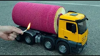 WOW Amazing 50,000 Matches Powered Jet Truck!