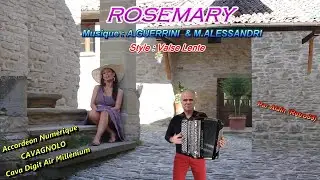 Rosemary  Par Retro63   Et son Accordéon Numérique Cavagnolo  (Nouvelle Vidéo)