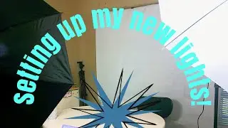 Unboxing and setting up my new lights!