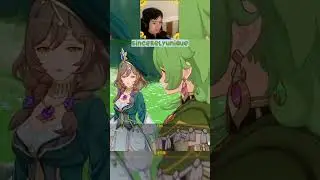 Lisa and Collei Interaction Cutscene during the Genshin Impact 3.4 