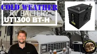 Cold Weather RV Battery - Lion Energy UT1300 BT H - Heated LifePO4 Battery