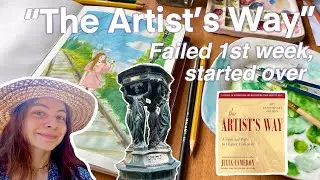 Gouache Painting, Morning Pages and 1st Art Date 🎨