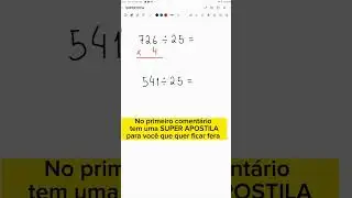 Divida RÁPIDO😱 #shortssprintbrasil