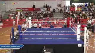 CAMPEONATO DE ESPAÑA DE BOXEO EN EDAD ESCOLAR POR AUTONOMÍAS DIA 1 RING B ARGANDA 2023