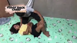 One man transport x Piggy Back Carry