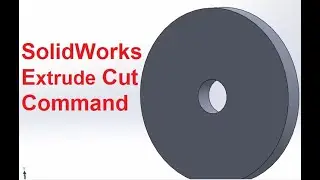 solidWork Extrude Cut