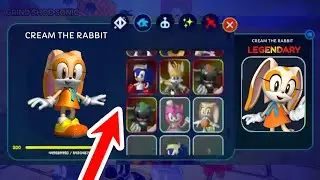 *NEW* CREAM THE RABBIT SKIN UNLOCKED IN SONIC SPEED SIMULATOR!! (Stream Leak)