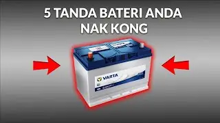 5 Tanda Bateri Kereta Anda Dah Lemah - Cepat Pergi Bengkel