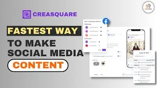 Schedule all social media platforms with just one click | Creasquare Review |