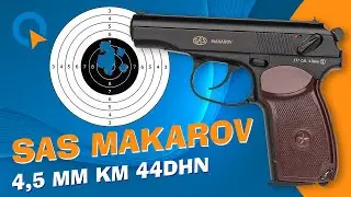 SAS Makarov 4,5 мм KM 44DHN | Огляд пневматичного пістолету (плюси та мінуси)